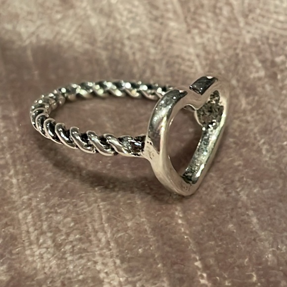 6 for $10 Open Heart Ring 4.25 - Picture 3 of 6